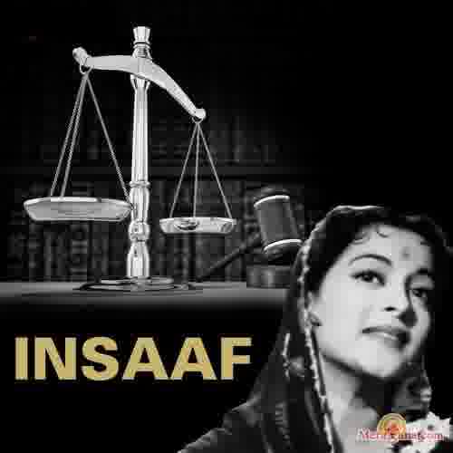 Poster of Insaaf (1956)